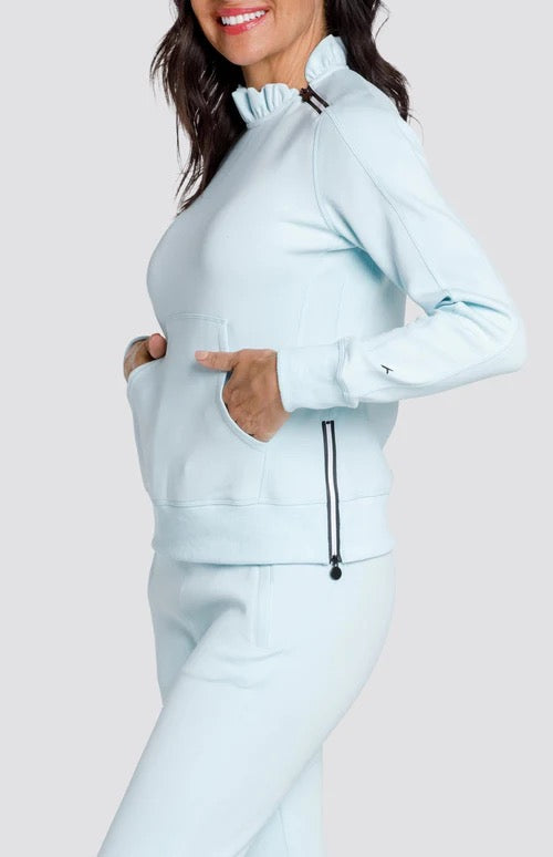 New Tail Activewear Blue Glow Condoleezza Pullover