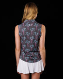 New Sunday Swagger Women's Nightwave Sleeveless Golf Polo-2