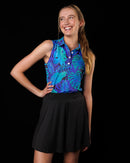 New Sunday Swagger Women's Fresh Frods Sleeveless Golf Polo-1