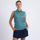 New Swannies Women's Natalie Golf Polo - Wasabi-1