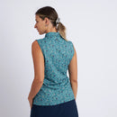 New Swannies Women's Natalie Golf Polo - Wasabi-3