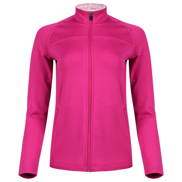New Swannie Women's Cora Golf Jacket - Raspberry Size XXL