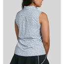 William Murray Martinis And Mowers A-Line Sleeveless Polo - White Size-2