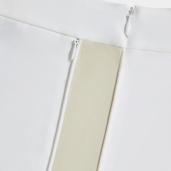 New G/Fore 4-Way Stretch Side Panel Golf Skort - Snow Size 6 MSP$165