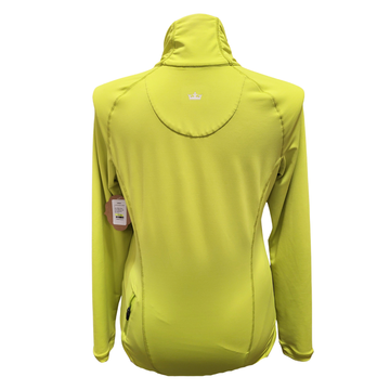 Peter Millar Neon Green Wicking Full-Zip Jacket Size L - 0