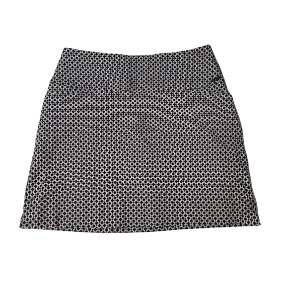 New S.C. & CO. Black Geo Print Golf Skort Size L MSP$80