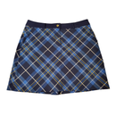 Lady Hagen Blue & Navy Plaid Golf Skort Size 10-1
