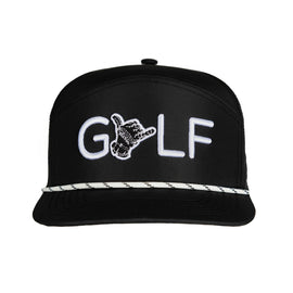 New Sunday Swagger Snap Back GOLF Hat - Black