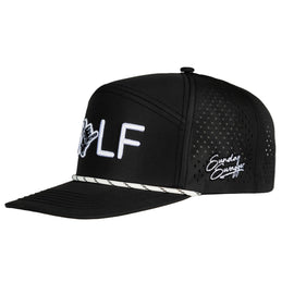 New Sunday Swagger Snap Back GOLF Hat - Black - 0