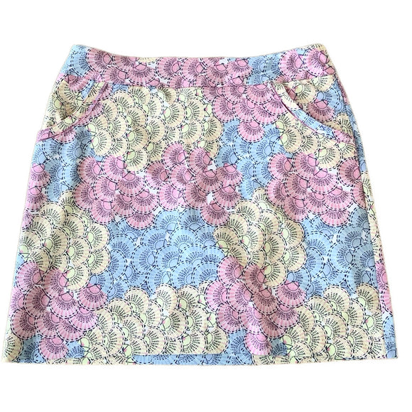 EP NY Women's Pastel Print Golf Skort Size L MSP$84