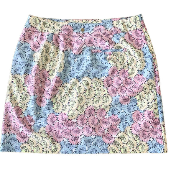 EP NY Women's Pastel Print Golf Skort Size L MSP$84