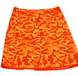 New Kinona Peek & Play Orange Camo Golf Skort MSP$120 - 0