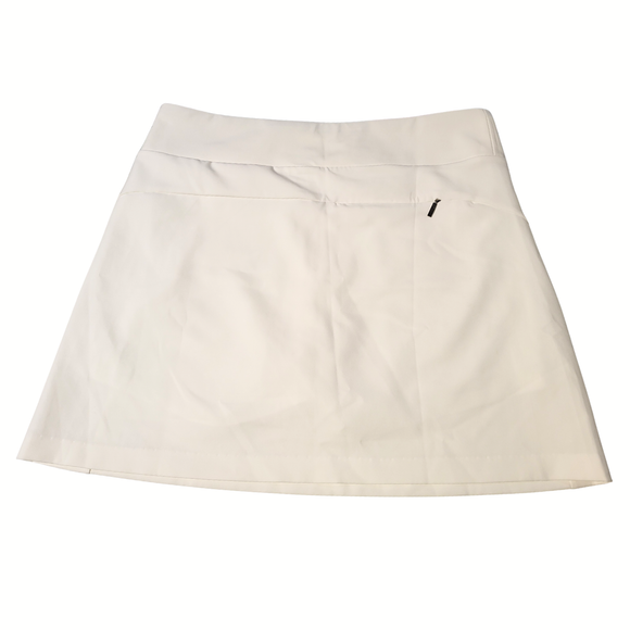 Cutter & Buck White Pull-on Golf Skort Size XL MSP$100