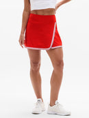 New Athleta Red Crosscourt Tipped Skort Size XXS MSP$75-1