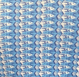 New Scales Blue Fishy Sleeveless Golf Polo Size S MSP$80 - 0