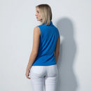 New Daily Sports Peoria  Cosmic Blue Sleeveless Golf Polo MSP$74-2