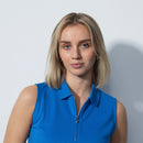 New Daily Sports Peoria  Cosmic Blue Sleeveless Golf Polo MSP$74-3