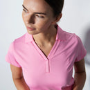 New Daily Sports Anzio Pink Sky Cap Sleeve Golf Polo MSP$76-2