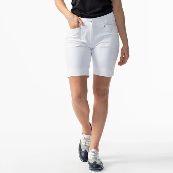 New Daily Sports White Lyric 19" Golf Shorts MSP$138