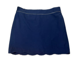 Izod Navy Golf Skort w/ Heather Trim Size 12