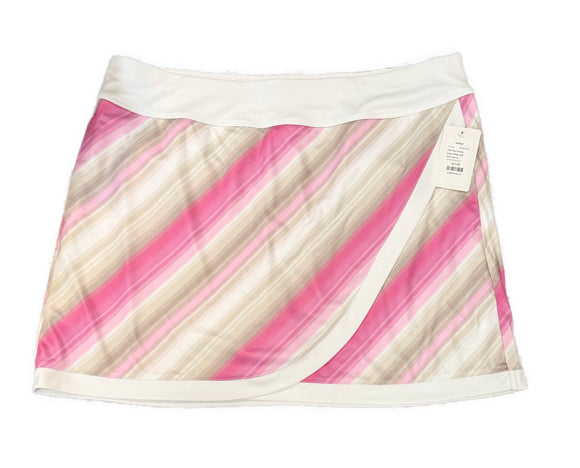 PGA Tour Energy Stripe Wrap Golf Skort Size XL