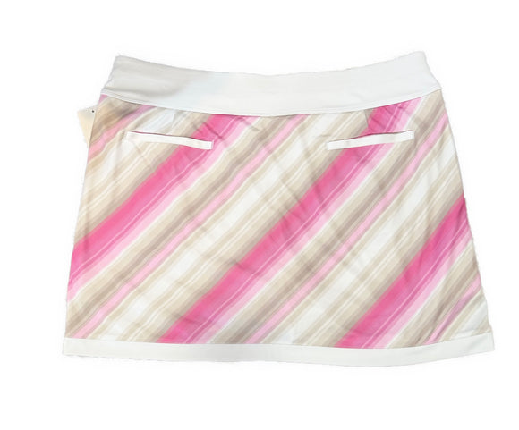 PGA Tour Energy Stripe Wrap Golf Skort Size XL