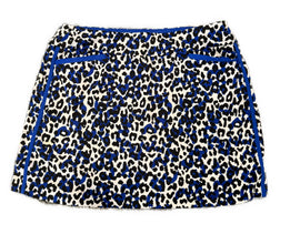 Tail Activewear Royal & Black Cheetah Print Golf Skort Size XL MSP$100