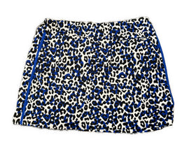 Tail Activewear Royal & Black Cheetah Print Golf Skort Size XL MSP$100 - 0