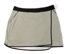 Greg Norman White, Black & Yellow Print Wrap Skort Size XL MSP$79-1