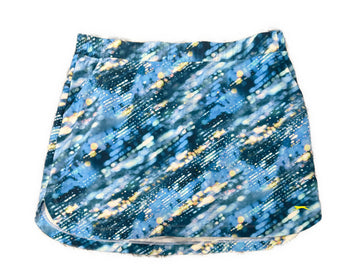 Slazenger Blue Rainy Day Print Golf Skort Size XL