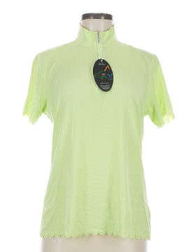 New Greg Norman Women's Lime X-Lite Stretch Golf Top Size M MSP$70