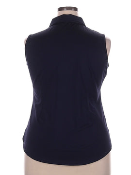 Jofit Women's Dark Navy Sleeveless Golf Polo Size XXL MSP$90 - 0