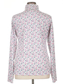 Straight Down Women's White Print Pullover Size XL-2