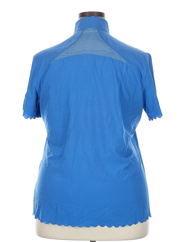 Greg Norman Women's Biue X-lite Stretch Golf Top Size XXL