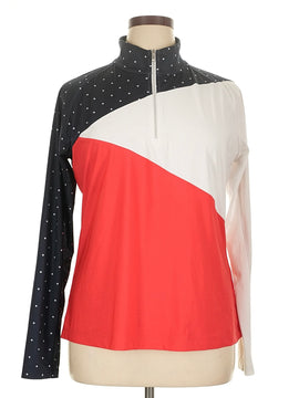 Lady Hagen Patriotic Golf Pullover Size XL