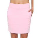 Belyn Key Light Pink Tin Cup Tiered Golf Skort Size M MSP$125-1