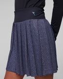 New Chevron Women's Navy Print Golf Skort Size S MSP$240-1