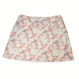 Puma Gray, White & Coral Floral Golf Skort Size L MSp$70