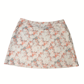 Puma Gray, White & Coral Floral Golf Skort Size L MSp$70 - 0
