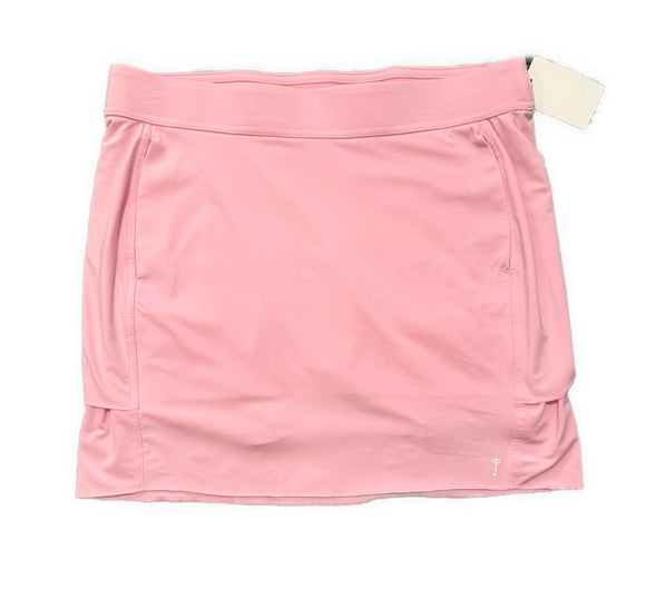 Belyn Key Light Pink Tin Cup Tiered Golf Skort Size M MSP$125