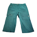 Jamie Sadock Forest Green Golf Knee Capris Size 12 MSP$120-1