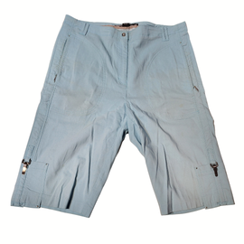 Jamie Sadock Aqua Long Golf Shorts Size 12