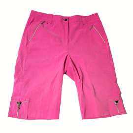 Jamie Sadock Pink Long Golf Shorts Size 12 MSP$120