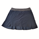 Adidas Navy Skort w/ White & Navy Waistband Size L-1