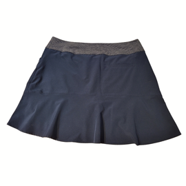 Adidas Navy Skort w/ White & Navy Waistband Size L - 0