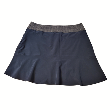 Adidas Navy Skort w/ White & Navy Waistband Size L - 0