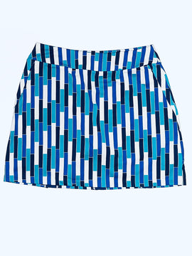 Tail Activewear Blue Geo Print Golf Skort Size S MSP$90