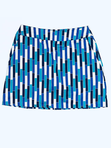 Tail Activewear Blue Geo Print Golf Skort Size S MSP$90
