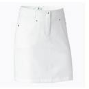 New Daily Sports- 18" Lyric Skort White-1
