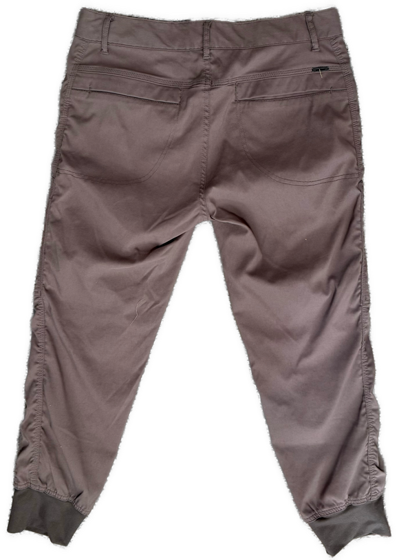 Prana Women's Cargo Hiking Jogger Mushroom Size 10